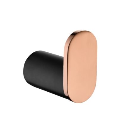 Black & Rose Gold Robe Hook