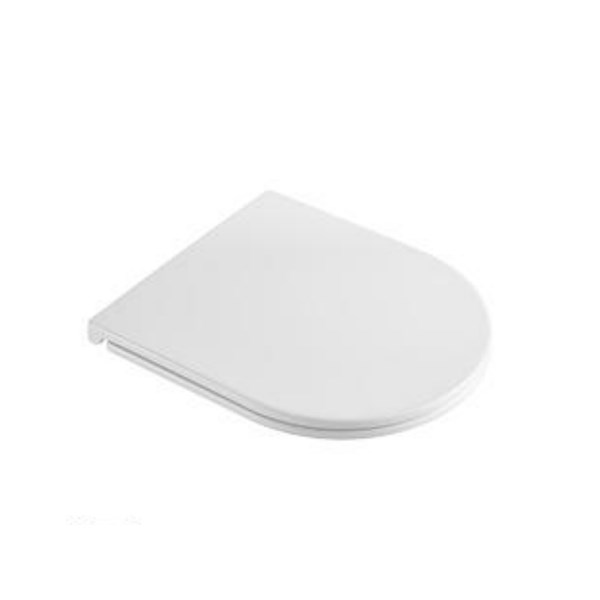 White Thermoset Heavy Duty Soft-close UF Material Flat Slim Seat (Suitable for London) 1 White Thermoset Heavy Duty Soft-close UF Material Flat Slim Seat (Suitable for London)