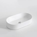 520x300x120mm Matte White Above Counter Basin