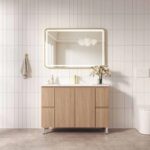 1175*450*830mm RITA Freestanding Elegant Oak Cabinet