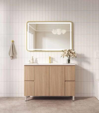 1175*450*830mm RITA Freestanding Elegant Oak Cabinet