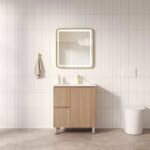 730*450*830mm RITA Freestanding Elegant Oak Cabinet (LHD)