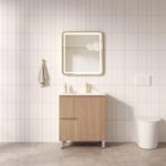 730*450*830mm RITA Freestanding Elegant Oak Cabinet (LHD)