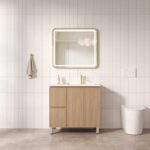 880*450*830mm RITA Freestanding Elegant Oak Cabinet (LHD)