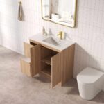 880*450*830mm RITA Freestanding Elegant Oak Cabinet (RHD)