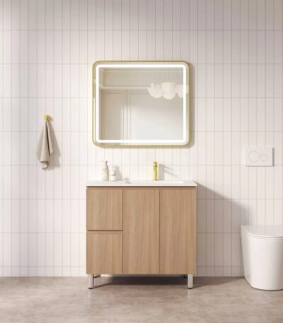 880*450*830mm RITA Freestanding Elegant Oak Cabinet (LHD)