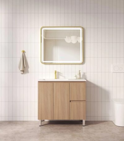 880*450*830mm RITA Freestanding Elegant Oak Cabinet (RHD)