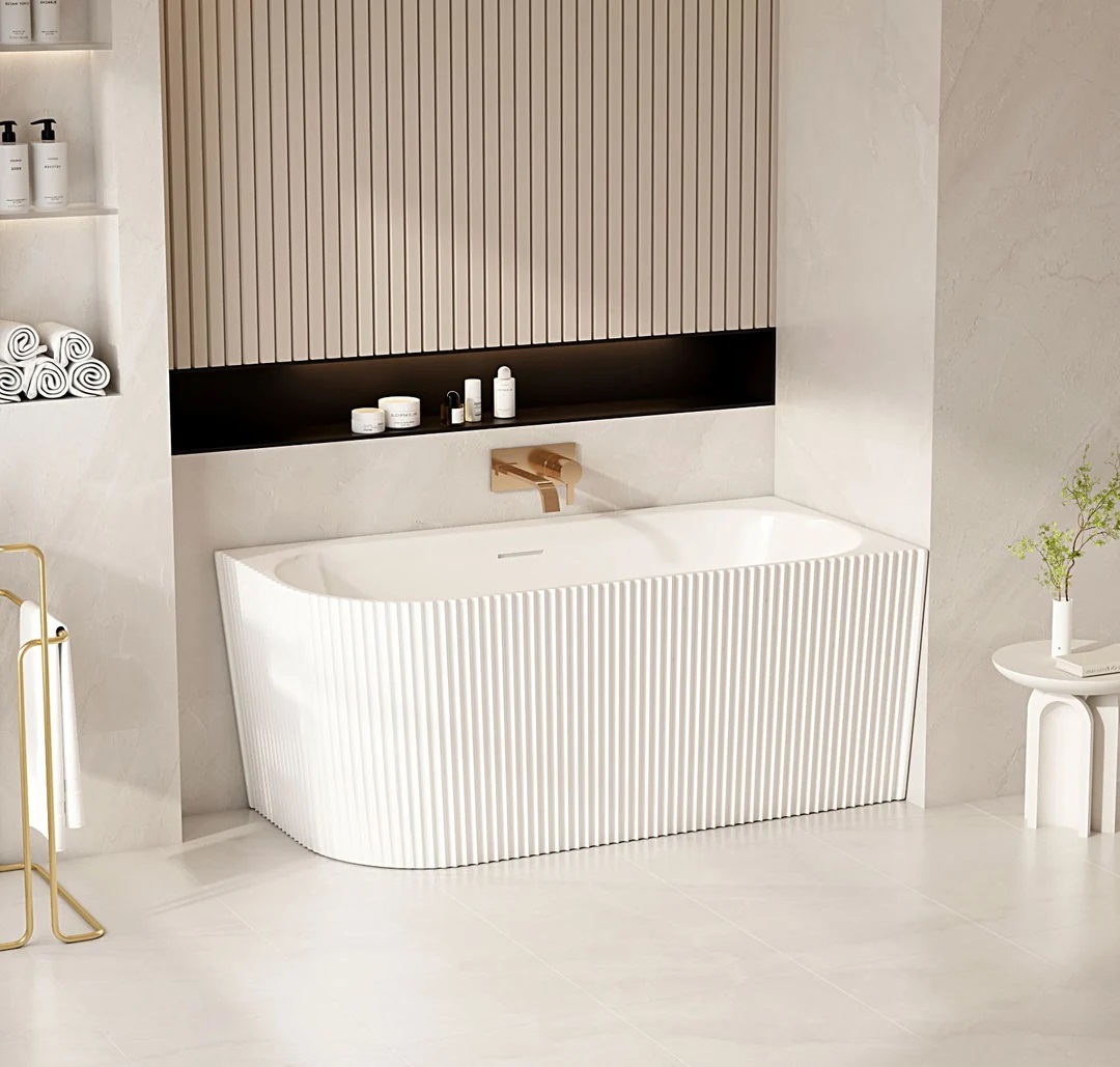 ROSE Series 1500*750*580mm Matte White Corner Acrylic Bathtub(Right Corner) 1 ROSE Series 1500*750*580mm Matte White Corner Acrylic Bathtub(Right Corner)