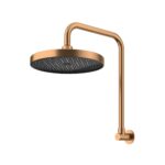 Amoza 300 mm Gooseneck Shower Head & Arm 2 pk