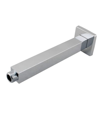 Cavallo Chrome Square Ceiling Shower Arm 200mm