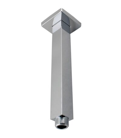 Cavallo Brushed Nickel Square Ceiling Shower Arm 200mm