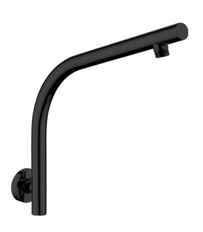 Pentro Matte Black Wall Mounted Shower Arm