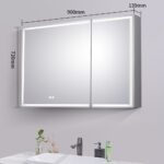 900x720x139mm LED Shaving Cabinet