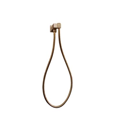 Esperia Brushed Yellow Gold Shower Holder & Connector
