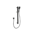 Square Black Sliding Shower Rail(ABS Handheld Shower)