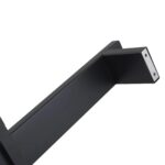 Square Black Sliding Shower Rail(ABS Handheld Shower)