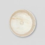 405*405*130mm Matte Stone Marble Above Counter Basin (32mm Nonoverflow)