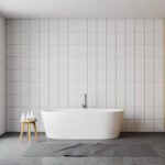 1500*750*580mm Shanty Gloss White Acrylic Freestanding Bathtub(waste & plug included)