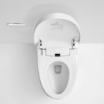 670*405*490mm White Instant Heating Jet Siphon Flushing Smart Toilet
