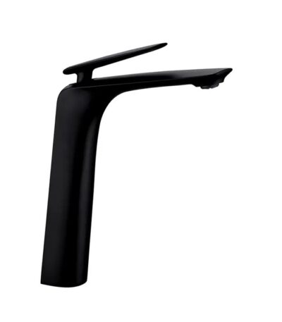 Bellino Matte Black Tall Basin Mixer