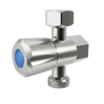 Amoza DN15 15 x 15 x 15 mm 1/4 Turn C/D Three-Way Stop Tap with Cover Plate