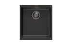 430x460x200mm Black Carysil Granite Single Bowl Kitchen Sink