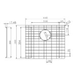 Stainless Steel Chrome Grid for TWM1