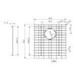 Stainless Steel Chrome Grid for TWM7