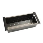 440x190x130mm Gunmetal Stainless Kitchen Sink Colander