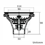 Granite Black Kitchen Sink Waste No Overflow