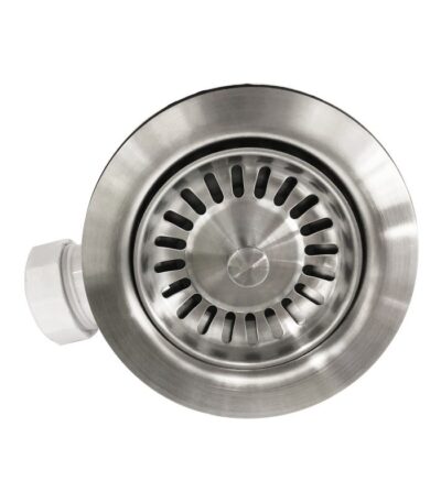 Chrome Kitchen Sink Waste Overflow