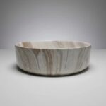 400*400*130mm Gloss Stone Marble Above Counter Basin(32mm Nonoverflow)