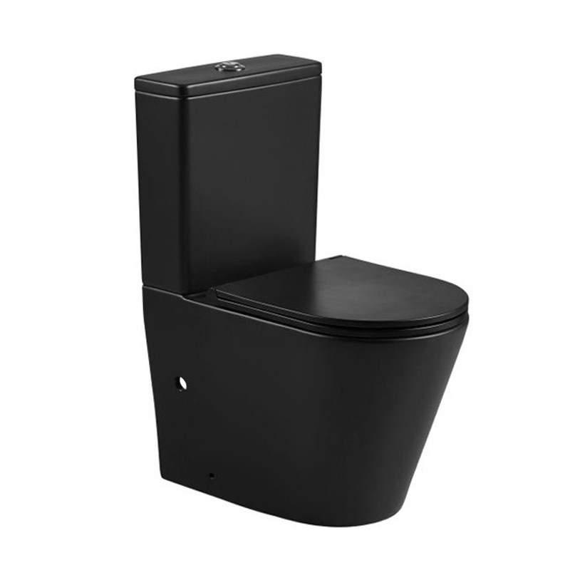 Berlin 670*360*850mm Matt Black Back-to-Wall Toilet Suite 1 Berlin 670*360*850mm Matt Black Back-to-Wall Toilet Suite