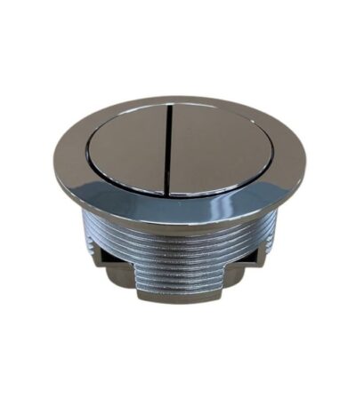 Round Chrome Cistern Dual Flush Button(for Two-piece Toilet)