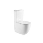 DIANA 630*390*840mm Gloss White Quiet Flushing Back to Wall Toilet Suite
