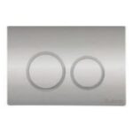 R & T Chrome ABS Push Plate(Round Button)