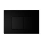 R & T Matte Black ABS Push Plate(Square Button)