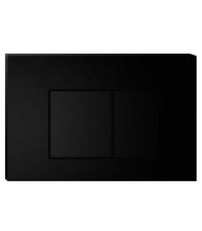 R & T Matte Black ABS Push Plate(Square Button)