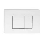 R & T White ABS Push Plate(Square Button)