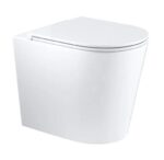 London99 520*365*410mm Gloss White Rimless Flushing Wall Faced Floor Pan