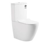NORTON 665*360*845mm Gloss White Quiet Flushing Back to Wall Two-piece Toilet Suite