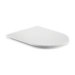 MOI), RAUL66, RAUL99, TOI, VERA, White Thermoset Heavy Duty Soft-close UF Material Flat Slim Seat(Suitable for PANI, ZARA66, ZARA99