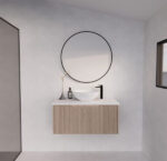 Vienna 900mm America Oak Wall Hung Vanity
