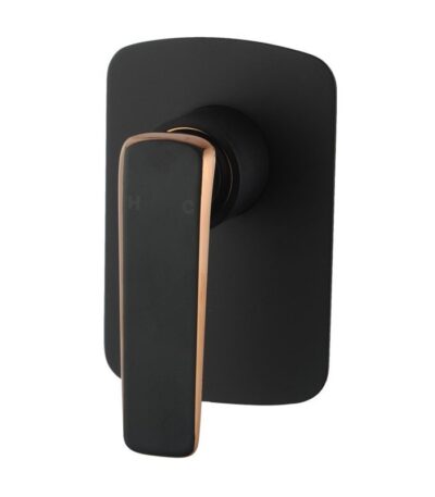 ESPERIA - Black & Rose Gold Wall Mixer