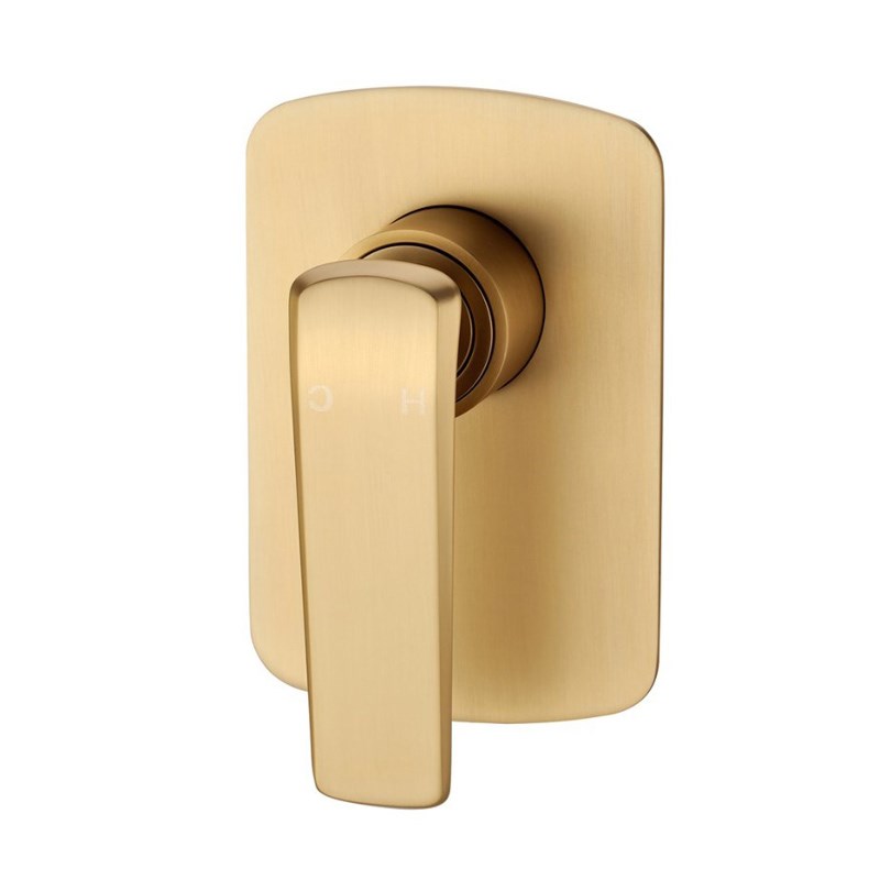 ESPERIA - Brushed Brass Wall Mixer 1 ESPERIA - Brushed Brass Wall Mixer