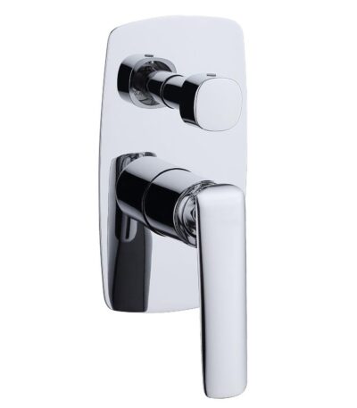 Bellino Chrome Wall Mixer with Diverter