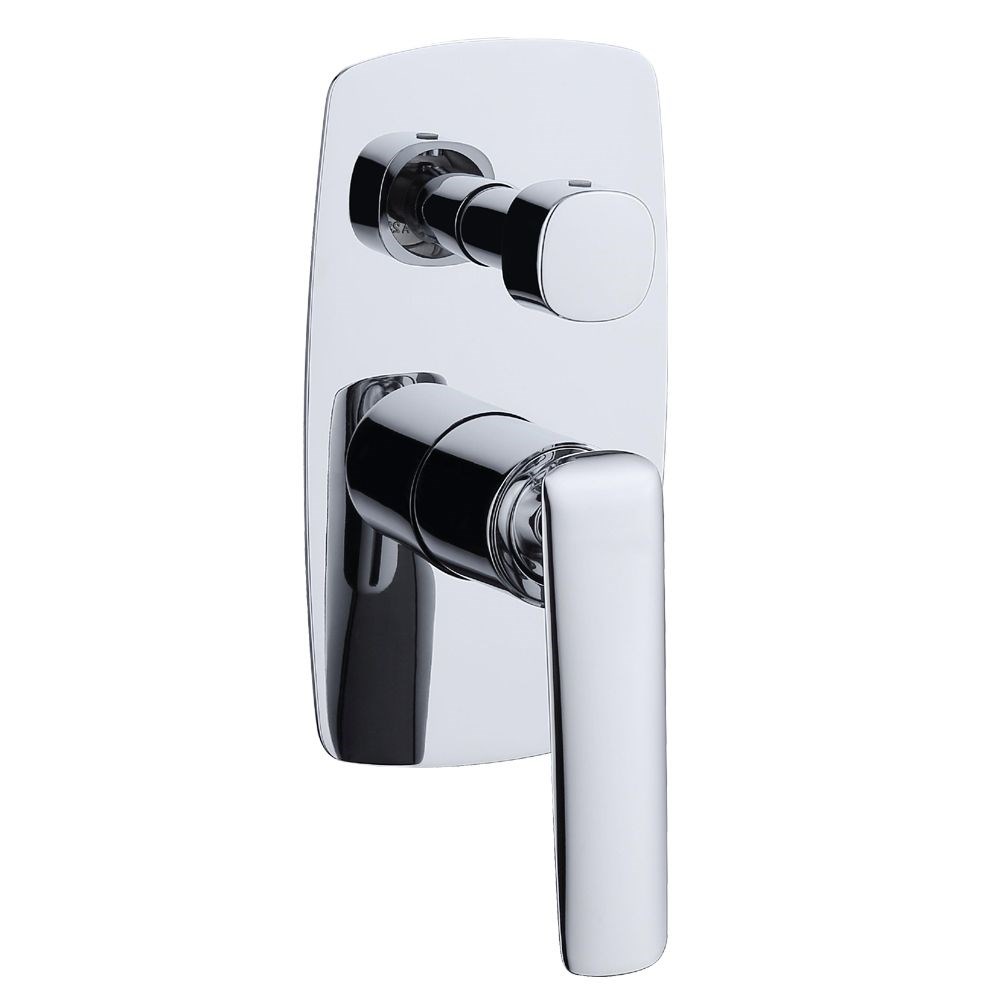 Bellino Chrome Wall Mixer with Diverter 1 Bellino Chrome Wall Mixer with Diverter