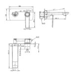 ESPERIA - Gunmetal Spout Mixer