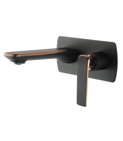 ESPERIA - Black & Rose Gold Spout Mixer