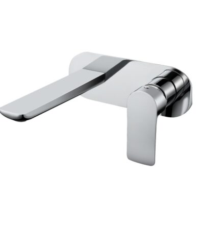 Persano Chrome Wall Mixer with Spout